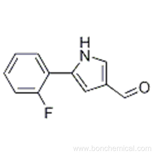 1H-Pyrrole-3-carboxaldehyde, 5-(2-fluorophenyl)- CAS 881674-56-2 